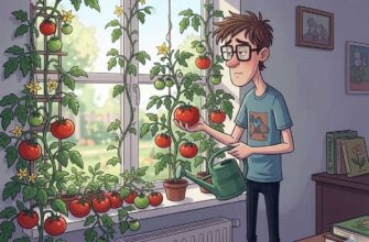 Томаты в квартире (помидоры)